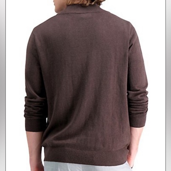 NWT Haggar Cashmere Quarter-Zip Sweater Size Large - Picture 2 of 7